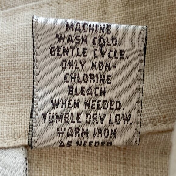 Chico's Linen Tunic Shirt with Pockets - Picture 11 of 11